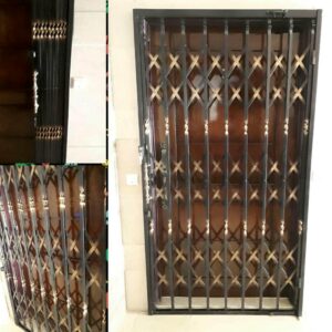 درب آکاردئونی فلزی در مشهد