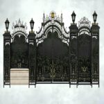 ساخت درب فلزی ورودی ویلا در مشهد