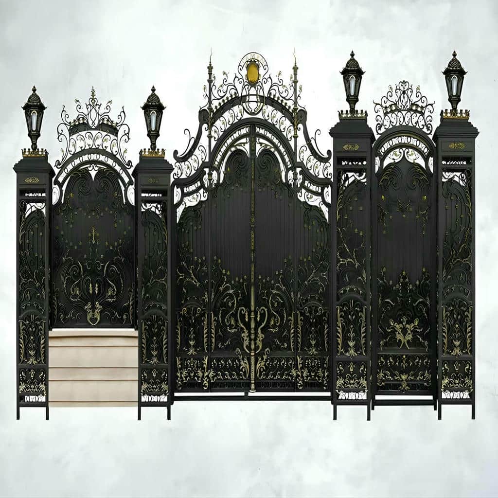 ساخت درب فلزی ورودی ویلا در مشهد