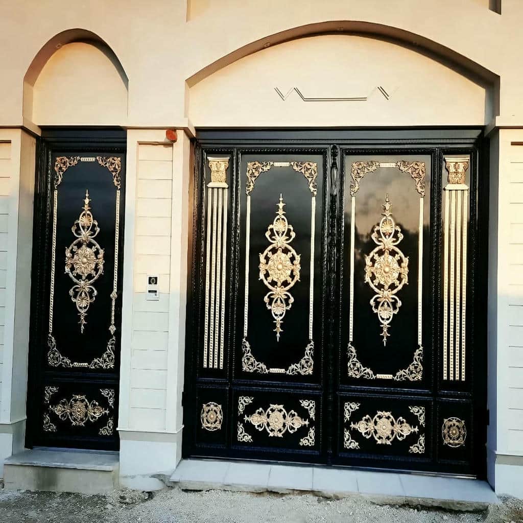 آشنایی با درب فلزی حیاط ویلایی در مشهد