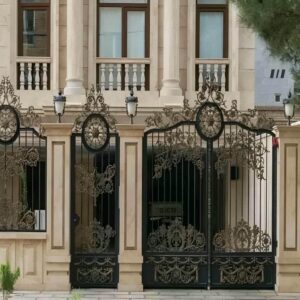 درب آهنی ورودی منزل در مشهد