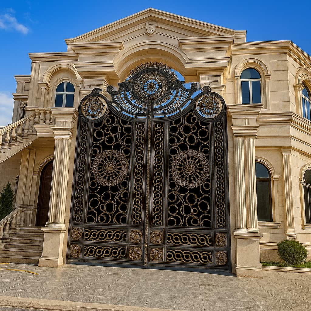 درب فلزی ورساچه در مشهد