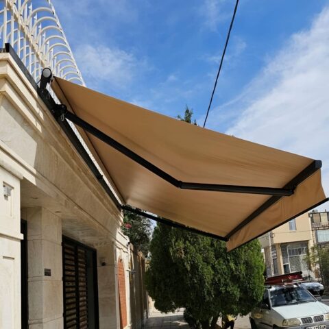 اجرای استاندارد سایبان برقی تراس و بالکن در مشهد