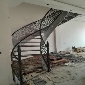 نرده دکوراتیو سی ان سی برای حیاط در مشهد