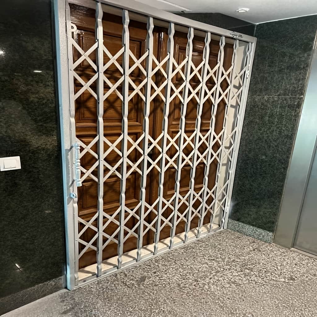 ساخت حفاظ آکاردئونی آهنی سه لوزی براساس اندازه دهانه در مشهد