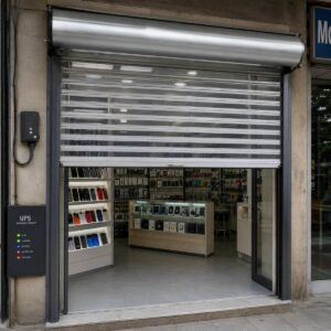11 طرح کرکره برقی مدرن نمای تجاری در مشهد