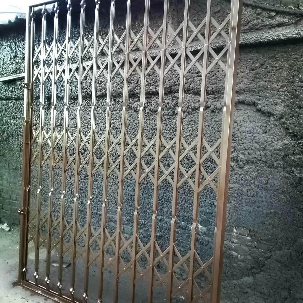 انتخاب حفاظ آکاردئونی لوزی تسمه پهن متناسب با دهانه در مشهد