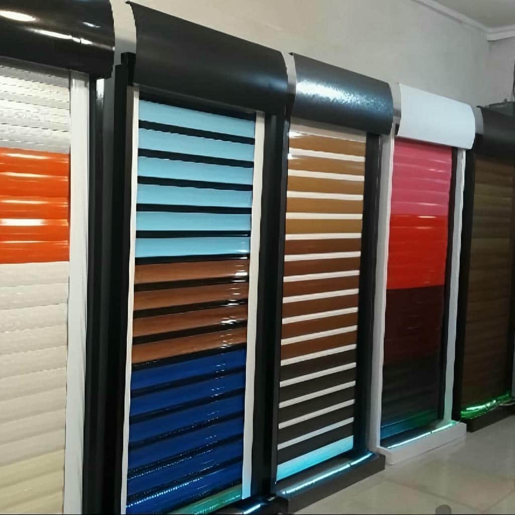 ریل کرکره اتوماتیک آلومینیومی برای مغازه در مشهد