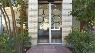 11 مدل درب اتوماتیک شیشه ای فریم دار آلومینیوم در مشهد