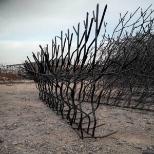 7 نمونه حفاظ شاخ گوزنی دیوار باغ ویلا در مشهد
