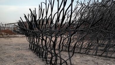 7 نمونه حفاظ شاخ گوزنی دیوار باغ ویلا در مشهد