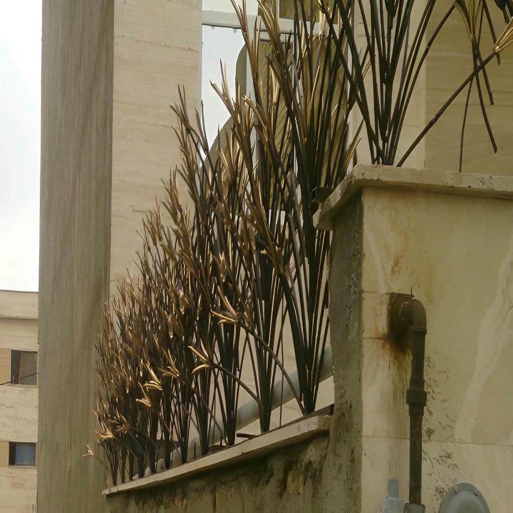 سفارش حفاظ دیوار ویلا با تراکم مناسب نمای سنگی در مشهد