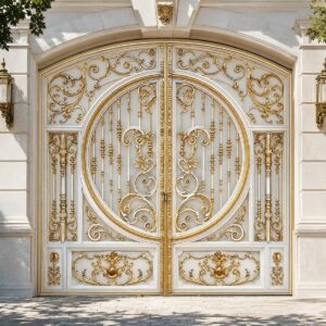7 طرح درب حیاط ورق پانچ در مشهد