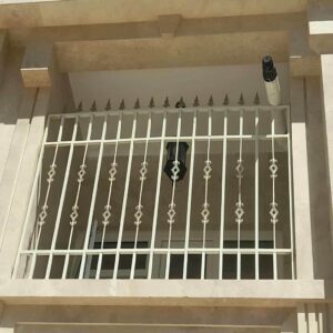 7 طرح نرده پنجره فلزی شاسی دار در مشهد