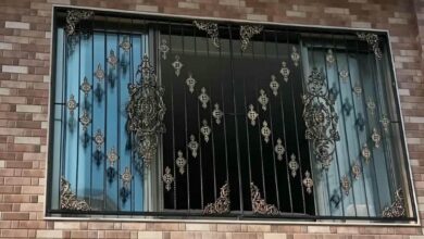 6 نمونه حفاظ پنجره طبقه اول امنیت ورودی در مشهد