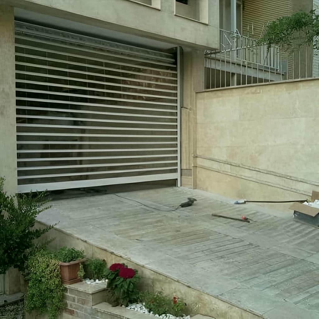 قیمت درب کرکره ای پارکینگ بر اساس سفارش در مشهد