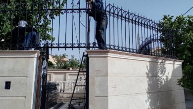 10 مدل حفاظ سرنیزه ای دیوار حیاط در مشهد