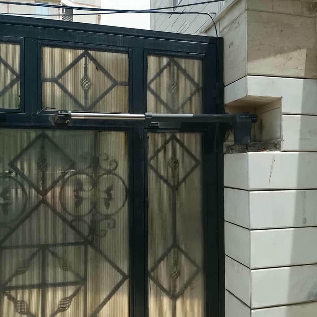 خرید جک درب حیاط دو لنگه سنگین در مشهد