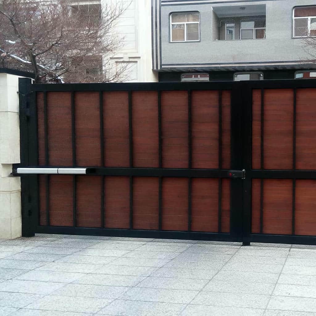 سفارش درب پارکینگ بازویی مناسب لنگه عریض در مشهد