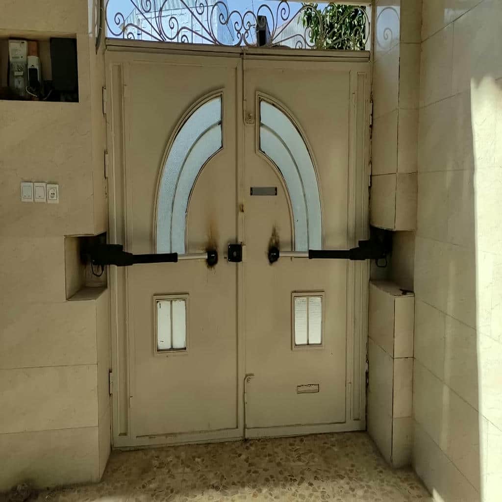خرید جک پارکینگی کم صدا برای درب دو لنگه در مشهد