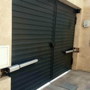 7 نمونه درب اتوماتیک ریلی حیاط در مشهد