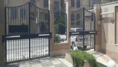 11 مدل جک بازویی درب پارکینگ دو لنگه در مشهد