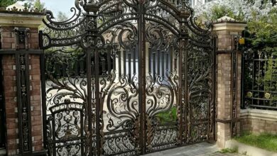 7 طرح درب ویلا مدرن نمای سنگی در مشهد