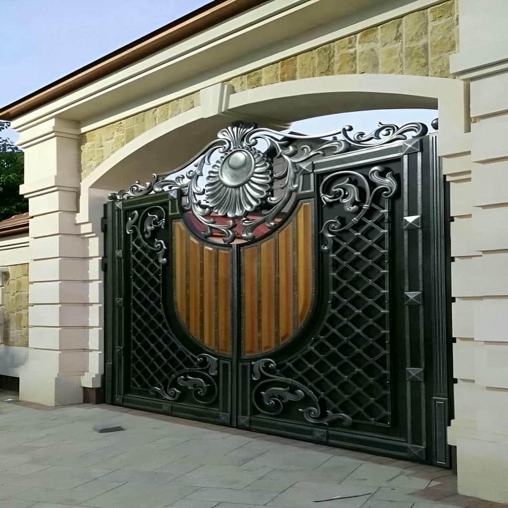 درب پارکینگ برش لیزری طرح هندسی با الگوی لوزی در مشهد درب پارکینگ برش لیزری طرح هندسی با الگوی لوزی در مشهد