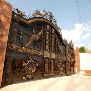 11 طرح درب پارکینگ شاسی فلزی تقویت شده در مشهد