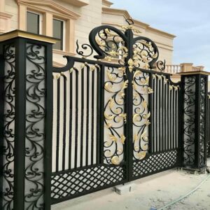 8 مدل درب باغی ویلایی فرفورژه در مشهد