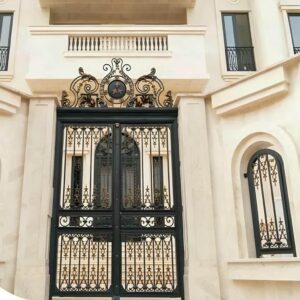 13 طرح درب پارکینگ آهنی ریلی در مشهد