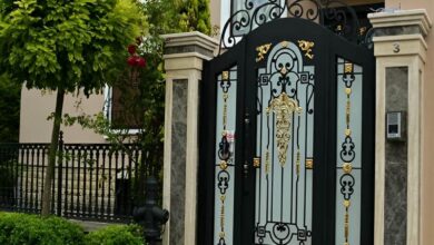 12 مدل درب حیاط ویلایی قوسی در مشهد