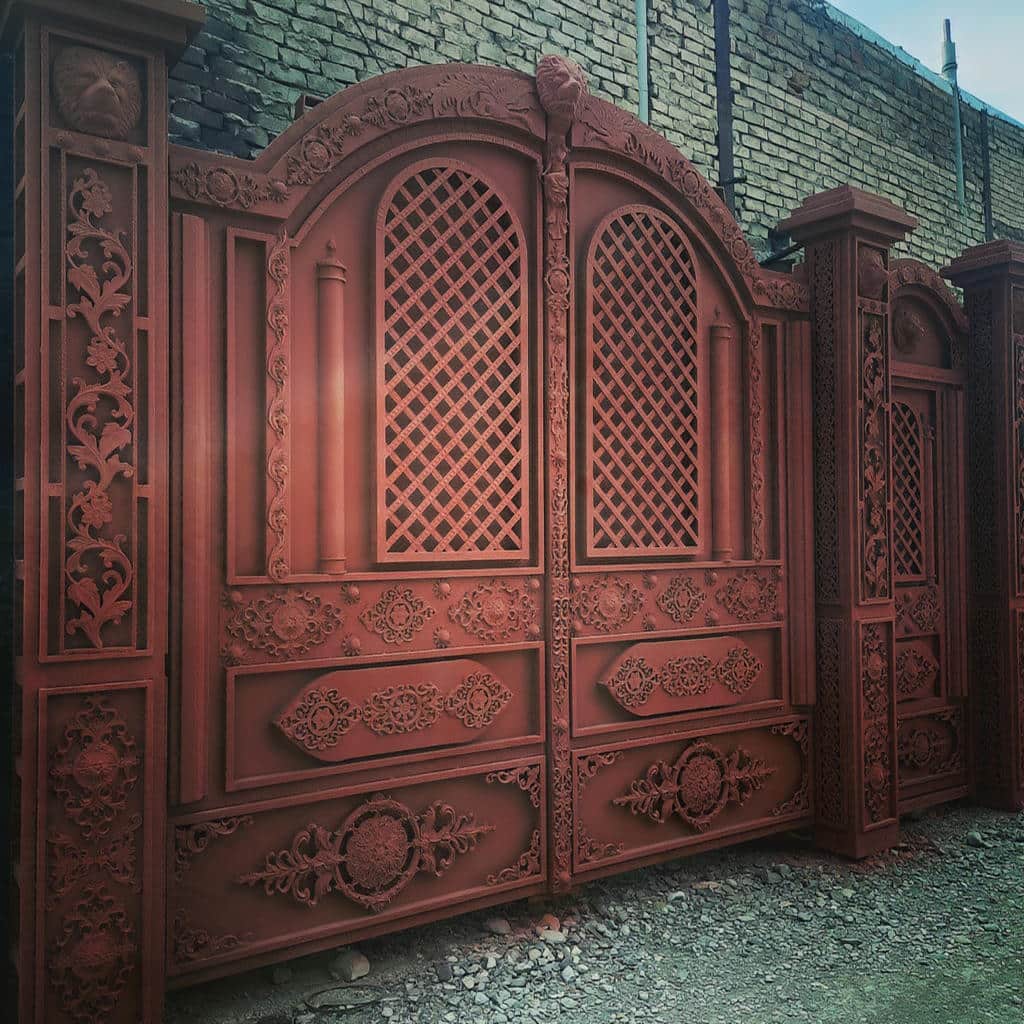 خرید درب پارکینگ لوکس ورودی ویلا در مشهد خرید درب پارکینگ لوکس ورودی ویلا در مشهد