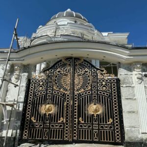 10 نمونه درب حیاط ریلی ماشین رو در مشهد