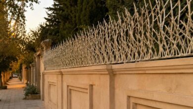 7 مدل نرده حفاظ دیوار ساده در مشهد