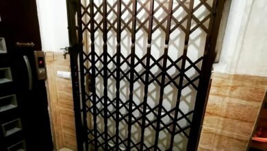 8 مدل درب آکاردئونی چهار گل لوزی در مشهد