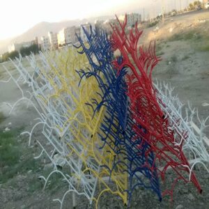 8 مدل حفاظ آبشاری روی دیوار سنگی در مشهد