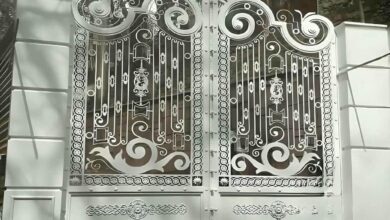12 طرح درب حیاط شاسی سنگین در مشهد