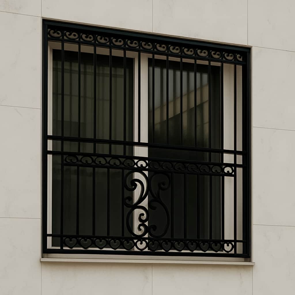 گارد پنجره مشهد برای نمای کلاسیک