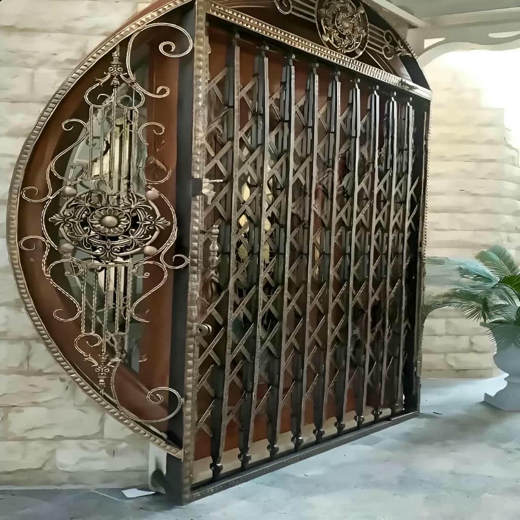 حفاظ درب ضد سرقت با پوشش سطحی مات