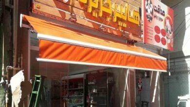 سایبان پارکینگ فلزی برای محوطه آفتاب‌گیر مشهد