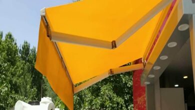 سایبان اتوماتیک بازویی مقاوم در باد مشهد