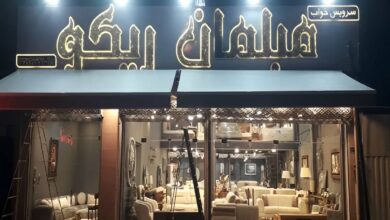 سایبان پارکینگ فلزی با پوشش روشن در مشهد