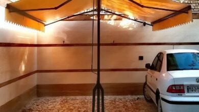چادر برقی کرم آماده سفارش در مشهد