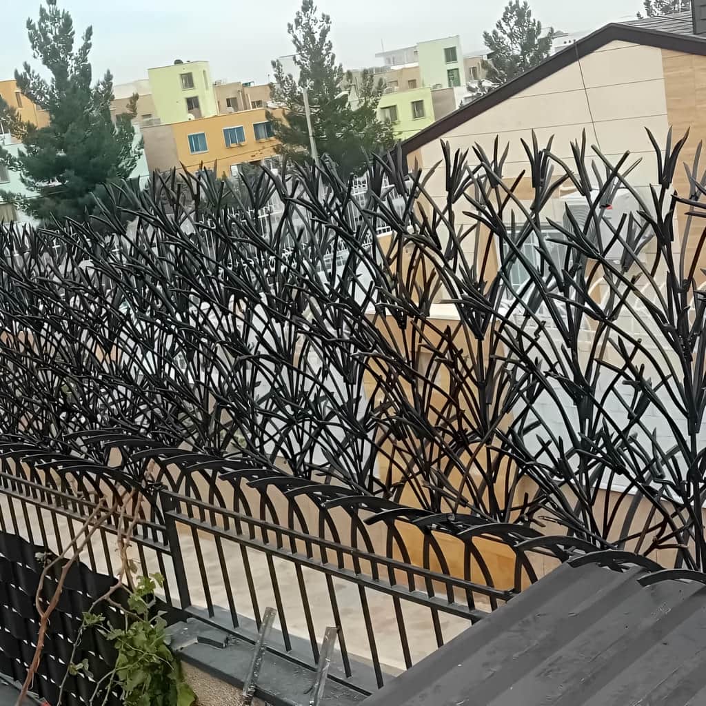 حفاظ لیلیوم روی دیوار سنگی