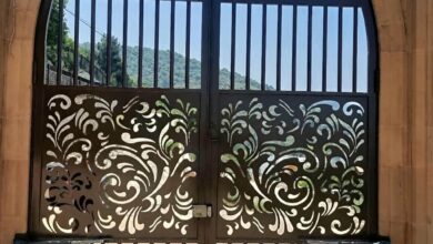 جک درب پارکینگ بازویی برای ویلای مشهد