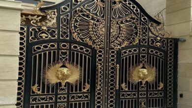 درب خانه مشهد با پوشش مقاوم فضای باز