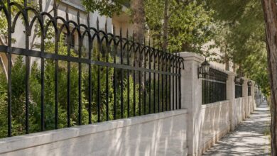 حفاظ دیوار حیاط مقاوم در برابر باران مشهد