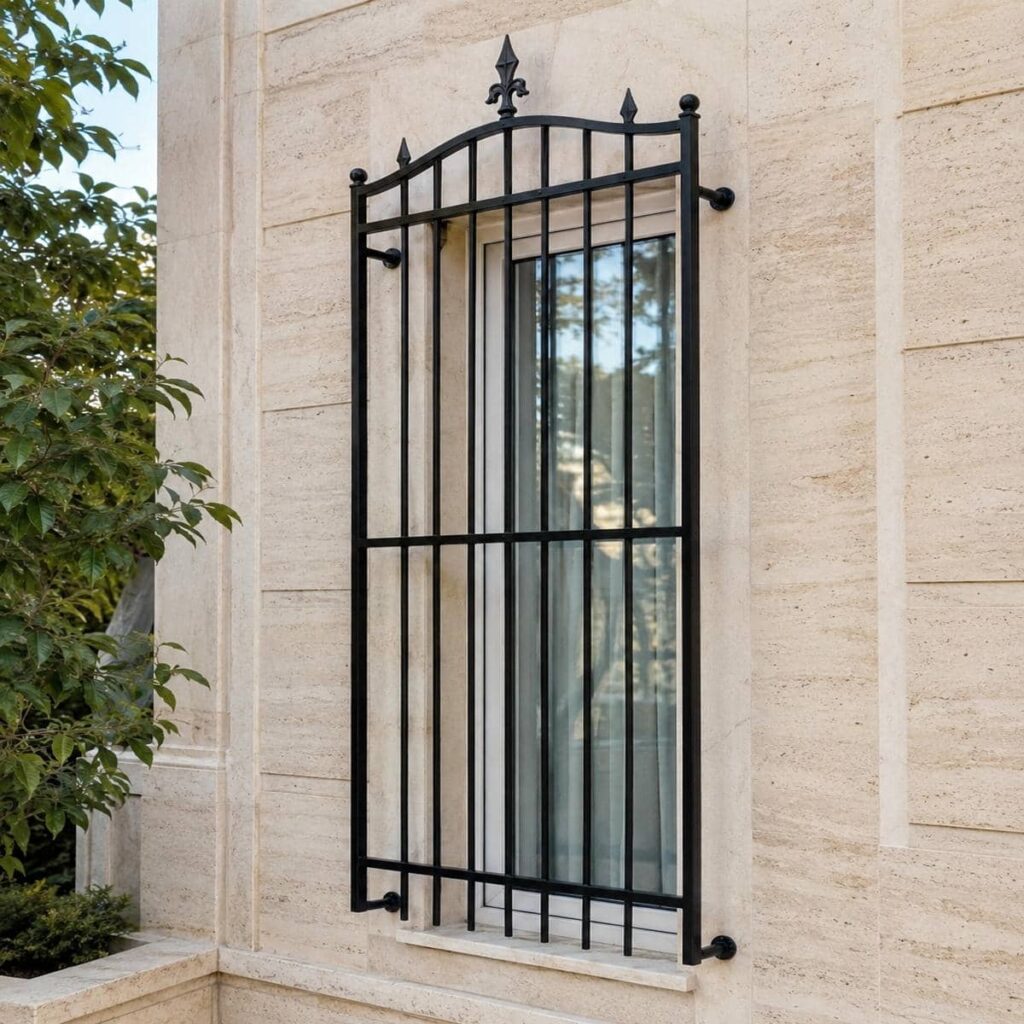 حفاظ پنجره دوجداره مشهد با فرم ساده